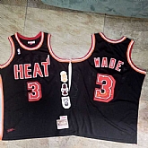 Heat 3 Dwyane Wade Black Hardwood Classics Swingman Jersey Mixiu,baseball caps,new era cap wholesale,wholesale hats